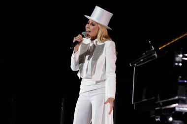 Şarkıcı Marta Sanchez, İspanya 'nın Madrid şehrinde 19 Haziran 2024 tarihinde düzenlenen Universal Music Festival 2024' te sahne almaktadır..