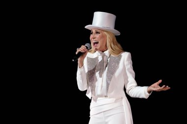 Şarkıcı Marta Sanchez, İspanya 'nın Madrid şehrinde 19 Haziran 2024 tarihinde düzenlenen Universal Music Festival 2024' te sahne almaktadır..