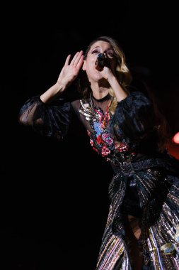 Arjantinli şarkıcı Flor Bertotti, 30 Haziran 2024 'te Madrid' deki Wizcenter 'da sahne aldı.