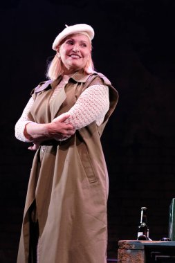 Ainhoa Arteta, İspanya 'nın Madrid şehrinde 2 Temmuz 2024' te Marquina Tiyatrosu 'ndaki' La Boheme 'tiyatrosunda sahne aldı..