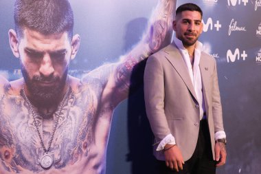 Ilia Topuria, Movistar + tarafından Gran Teatro Caixabank Prncipe Po 'da sunulan 