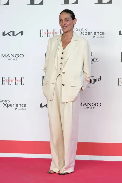 stock image Laura Ponte attend the ELLE Gourmet Awards 2024 at the Italian Embassy on July 03, 2024 in Madrid, Spain.
