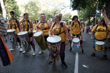 MADO Madrid Onur Yürüyüşü katılımcıları, Madrid Onur Haftası, 6 Temmuz 2024 İspanya