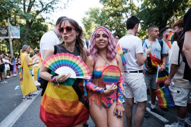 MADO Madrid Onur Yürüyüşü katılımcıları, Madrid Onur Haftası, 6 Temmuz 2024 İspanya