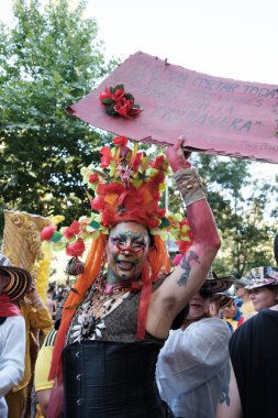 MADO Madrid Onur Yürüyüşü katılımcıları, Madrid Onur Haftası, 6 Temmuz 2024 İspanya