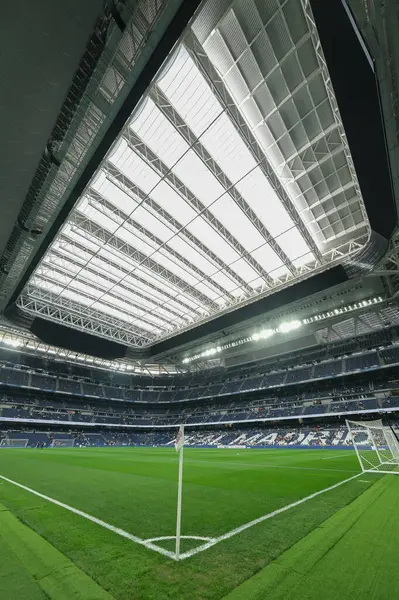 İspanya, Madrid 'deki Real Madrid' in Santiago Bernabeu Stadyumu 'nun 9 Temmuz 2024 tarihli genel manzarası..