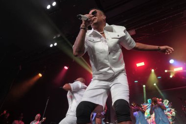 Gente de Zona grubu 18 Temmuz 2024 'te İspanya' nın Madrid şehrindeki La Riviera salonunda konser verir.