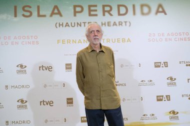 Fernando Trueba attend the 'Isla Perdida (Haunted Heart)' photocall at the NH Palacio de Tepa Hotel on July 19, 2024 in Madrid, Spain.  clipart