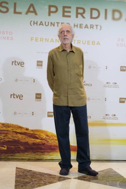 Fernando Trueba 19 Temmuz 2024 'te İspanya' nın Madrid kentinde bulunan NH Palacio de Tepa Oteli 'ndeki' Isla Perdida (Perunted Heart) 'fotoğraf çekimine katıldı.. 