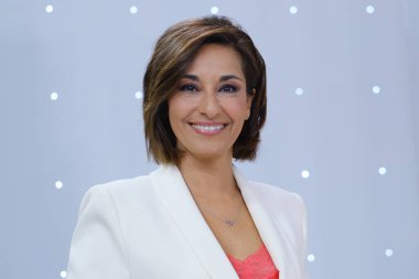 Adela Gonzalez during the presentation of the Rtve TV program 