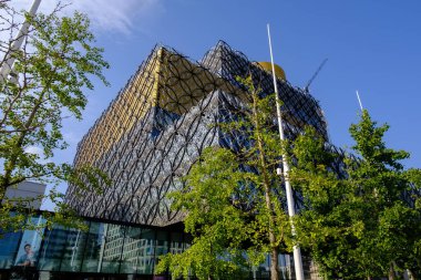 Birmingham 'daki Birmingham Kütüphanesi' nin Batı Midlands İngiltere 5 Ağustos 2024