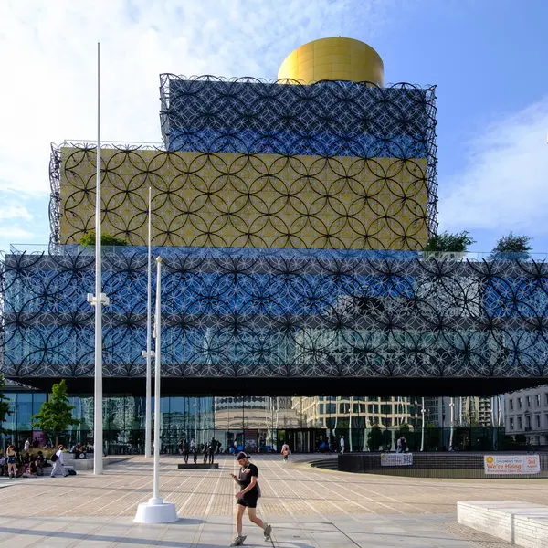 stock image view of the Library of Birmingham in Birmingham West Midlands England 5th August 2024 UK