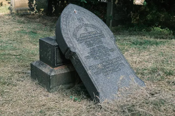 stock image View of Brookfields Cemetery, a cemetery dating back to 1847 in Birmingham August 5, 2024 in United Kingdom