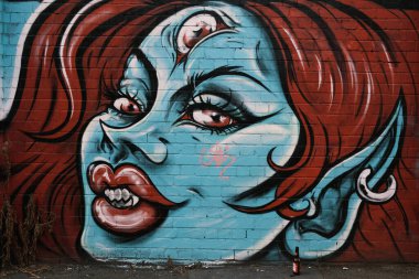 Birmingham 'daki Digbeth bölgesinin görüntüsü, 18 Ağustos 2024' te Birmingham 'daki Muhallebi Fabrikası olarak bilinen bir sanat ve eğlence alanına dönüştürülmüş eski bir sanayi bölgesi.