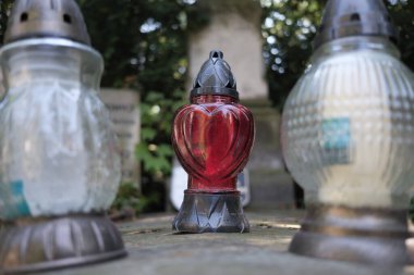 View of Powazki  Cemetery in Warsaw was founded in 1790, it is the most famous cemetery in Poland due to the large number of personalities who rest there.Warsaw August 23, 2024 clipart