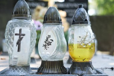 View of Powazki  Cemetery in Warsaw was founded in 1790, it is the most famous cemetery in Poland due to the large number of personalities who rest there.Warsaw August 23, 2024 clipart