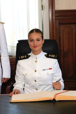 İspanya Veliaht Prensesi Leonor, 29 Ağustos 2024 'te Marn Deniz Okulu' na varır. 