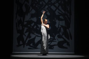 İspanyol flamenko dansçısı Sara Baras, 5 Eylül 2024 tarihinde İspanya 'nın Madrid kentindeki Teatro Gran Va' da 'Vuela' adlı yeni şovunda sahne aldı.