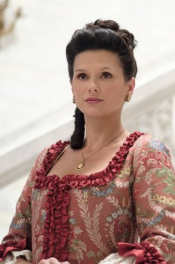 Aktris Mari Paz Sayago, VALLE SALVAJE dizisinin sunumu sırasında 17 Eylül 2024 'te İspanya' da poz verdi.