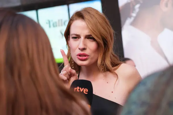 stock image The actress  Roco Surez de Puga  during the photocall premier  of the TV series VALLE SALVAJE in Madrid September 17 2024 Spain