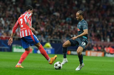 RB Leipzig takımından Xavi Simons UEFA Şampiyonlar Ligi Faz MD1 maçı sırasında Madrid 'de ve RB Leipzig Estadio Metropolitano' da 19 Eylül 2024 tarihinde İspanya 'nın Madrid kentinde