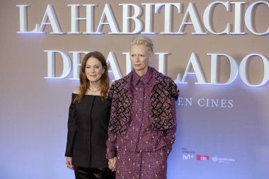 Pedro Almodvar, 16 Ekim 2024 'te Madrid' de Hotel Four Seasons 'daki 