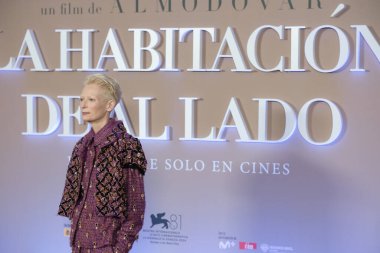 Pedro Almodvar, 16 Ekim 2024 'te Madrid' de Hotel Four Seasons 'daki 