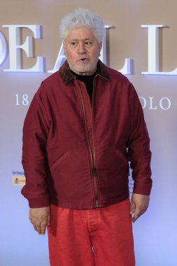 Pedro Almodvar, 16 Ekim 2024 'te Madrid' de Hotel Four Seasons 'daki 