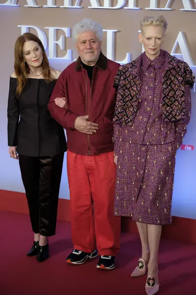 Pedro Almodvar, 16 Ekim 2024 'te Madrid' de Hotel Four Seasons 'daki 