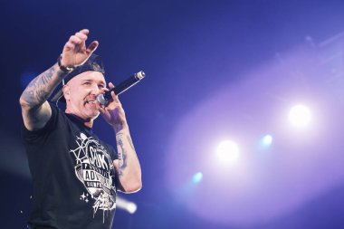  18 Ekim 2024 'te İspanya' nın başkenti Madrid 'de WiZink Center' da verdiği veda konserinde.