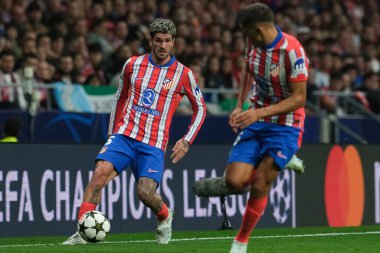 Rodrigo De Paul, İspanya 'nın başkenti Madrid' de 23 Ekim 2024 tarihinde Atletico de Madrid ve LOSC Lille arasında oynanan UEFA Şampiyonlar Ligi karşılaşmasında görev başındaydı..