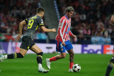 Rodrigo De Paul, İspanya 'nın başkenti Madrid' de 23 Ekim 2024 tarihinde Atletico de Madrid ve LOSC Lille arasında oynanan UEFA Şampiyonlar Ligi karşılaşmasında görev başındaydı..