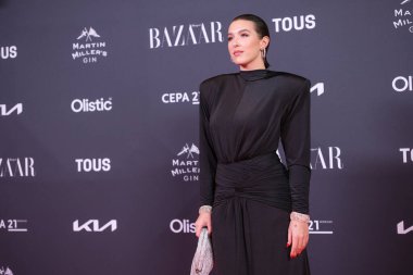 Alba Diaz, Madrid 'de 28 Ekim 2024' te Callao Sineması 'nda Yılın Bazaar Kadınları 2 ödül törenine katılmıştır.