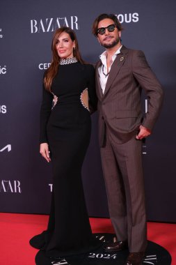 Manuel Carrasco ve Almudena Navalon, Madrid 'de 28 Ekim 2024' te Callao sinemasında düzenlenen 2.