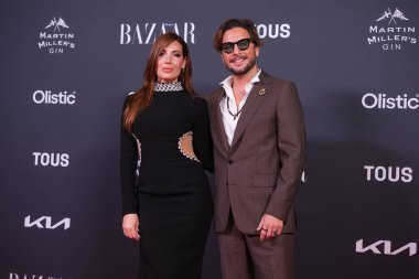 Manuel Carrasco ve Almudena Navalon, Madrid 'de 28 Ekim 2024' te Callao sinemasında düzenlenen 2.