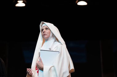 Aktris Manuela Velasco, 30 Ekim 2024 'te İspanya' nın Madrid kentindeki Fernan Gomez Tiyatrosu 'nda sahne alan Don Juan Tenorio' da sahne alacak.