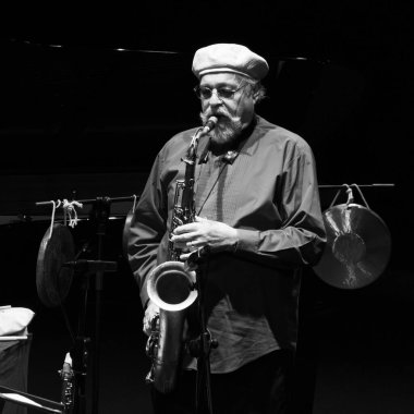 Amerikalı Joe Lovano, 10 Kasım 2024 'te İspanya' da Conde Duque 'daki JAZMADRID konserinde sahne aldı.