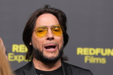 Joaquin Cortes 13 Kasım 2024 'te İspanya' nın Madrid kentinde Callao sinemasında 'Kızıl Eğlence' fotoğraf çekimine katılır..