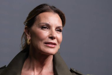 Mar Flores 13 Kasım 2024 'te İspanya' nın Madrid kentinde Callao sinemasında Kızıl Eğlence 'ye katıldı..