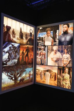 Marvel 'ın Görünümü: IFEMA Madalyası' ndaki MoPop 'ta Süper Kahramanlar Evreni sergisi 14 Kasım 2024 İspanya