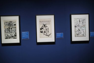 Marvel 'ın Görünümü: IFEMA Madalyası' ndaki MoPop 'ta Süper Kahramanlar Evreni sergisi 14 Kasım 2024 İspanya