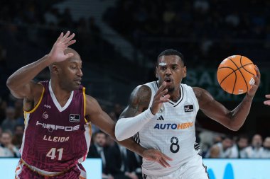 Liga Endesa maçında Real Madrid 'den Xavier Rathan 17 Kasım 2024 tarihinde İspanya' da WiZink Center 'da Real Madrid ile Lleida arasında oynanmıştır.