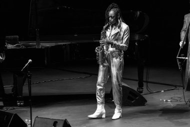 Lakecia Benjamin 19 Kasım 2024 'te İspanya' da Conde Duque 'daki JAZZMADRID konserinde sahne almaktadır.