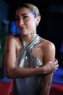 Arjantinli şarkıcı Maria Becerra 21 Kasım 2024 tarihinde İspanya 'nın Madrid kentinde Xti New Collection' ın sunumuna katıldı.. 