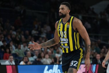 Fenerbahçe İstanbul 'dan Khem Birch, Real Madrid ile Fenerbahçe Beko İstanbul arasında oynanan Türk Hava Yolları Düzenli Sezonu 14. Raund karşılaşmasında, 05 Aralık 2024 tarihinde İspanya' nın başkenti Madrid 'de oynanan WiZinkCenter' da oynanacak.