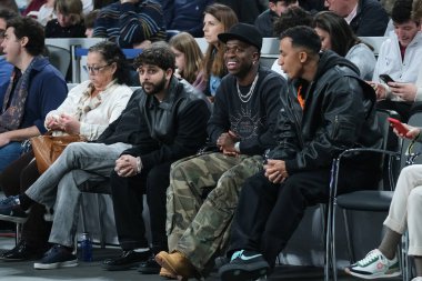 Vincius Jr., Real Madrid ile Fenerbahçe İstanbul arasındaki Türk Hava Yolları EuroLeague sırasında, 05 Aralık 2024 tarihinde İspanya 'nın Madrid kentinde WiZink Center' da