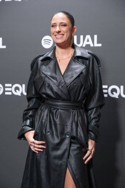 Maria Pelae, İspanya 'nın 10 Aralık 2024 tarihinde Madrid' deki Yeşil Veranda 'daki Spotify Gala yardım kuruluşunun fotoğraf çekimine katıldı.