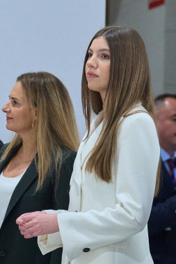  Prenses Sofya 13 Aralık 2024 'te İspanya' nın Madrid kentindeki Kraliyet Koleksiyonları Galerisi 'nde düzenlenen Fotoğraf Yarışması Ödül Törenine katıldı.