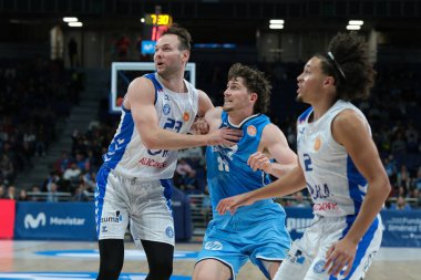 player during Movistar Estudiantes and Alicante played the ACB Basketball League this at the Wizink Center in Madrid. December 15, 2024 Spain clipart