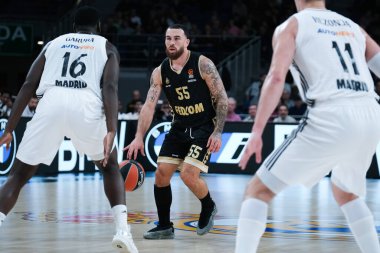 Mike James, Real Madrid ile AS Monaco arasında 19 Aralık 2024 tarihinde Madrid 'de oynanan Türk Hava Yolları EuroLeague karşılaşmasında